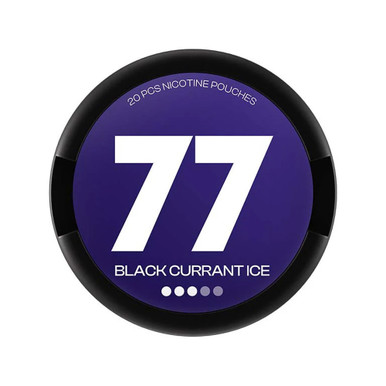 77 Blackcurrant Ice Nicotine Pouches