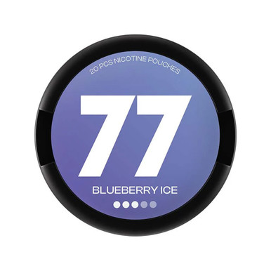 77 Blueberry Ice Nicotine Pouches