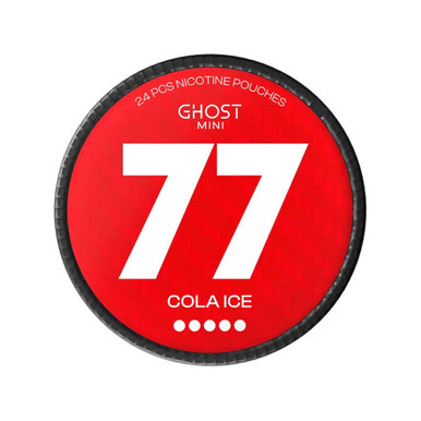 77 Ghost Mini Cola Ice Nicotine Pouches