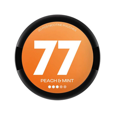 77 Peach Mint Nicotine Pouches