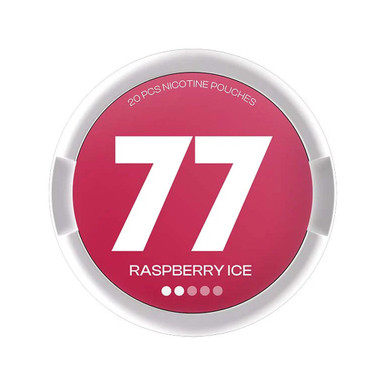 77 Raspberry Ice Nicotine Pouches