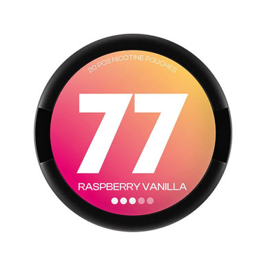 77 Raspberry Vanilla Nicotine Pouches