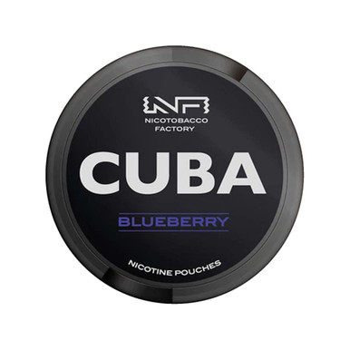 Cuba Black Blueberry Nicotine Pouches