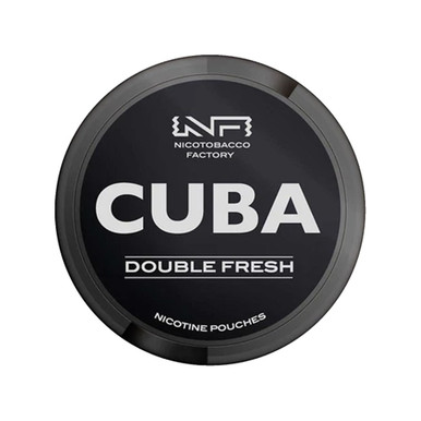 Cuba Black Double Fresh Nicotine Pouches