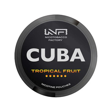 Cuba Black Tropical Fruit Nicotine Pouches
