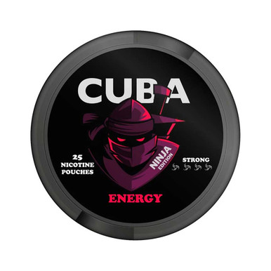 Cuba Ninja Energy Nicotine Pouches