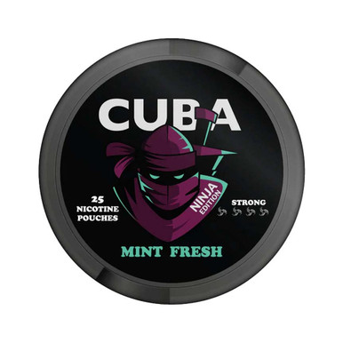 Cuba Ninja Mint Fresh Nicotine Pouches