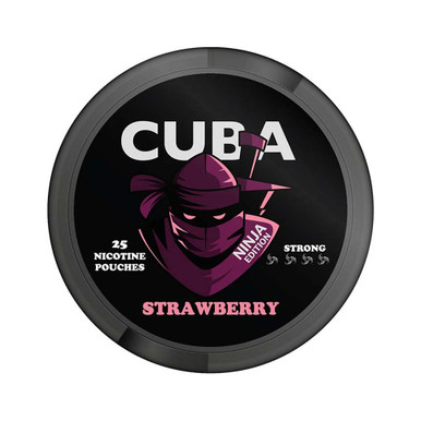 Cuba Ninja Strawberry Nicotine Pouches