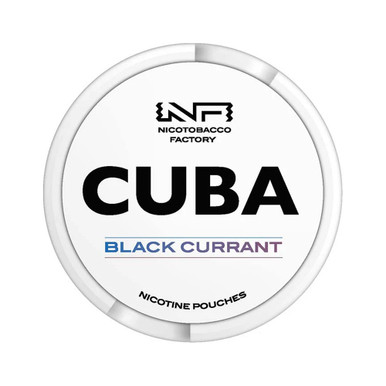 Cuba White Black Currant Nicotine Pouches