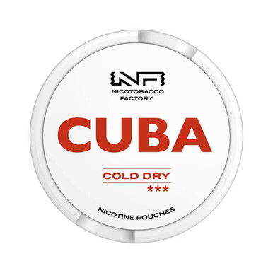 Cuba White Cold Dry Nicotine Pouches