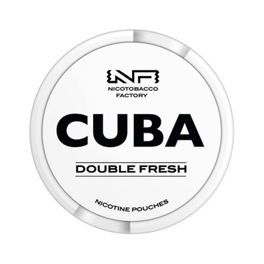 Cuba White Double Fresh Nicotine Pouches