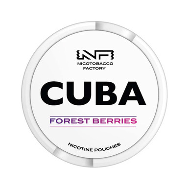 Cuba White Forest Berries Nicotine Pouches