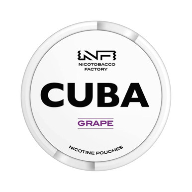 Cuba White Grape Nicotine Pouches