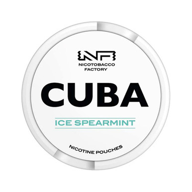 Cuba White Ice Spearmint Nicotine Pouches