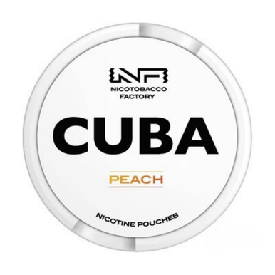 Cuba White Peach Nicotine Pouches