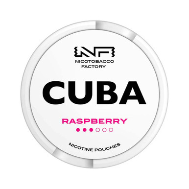 Cuba White Raspberry Nicotine Pouches
