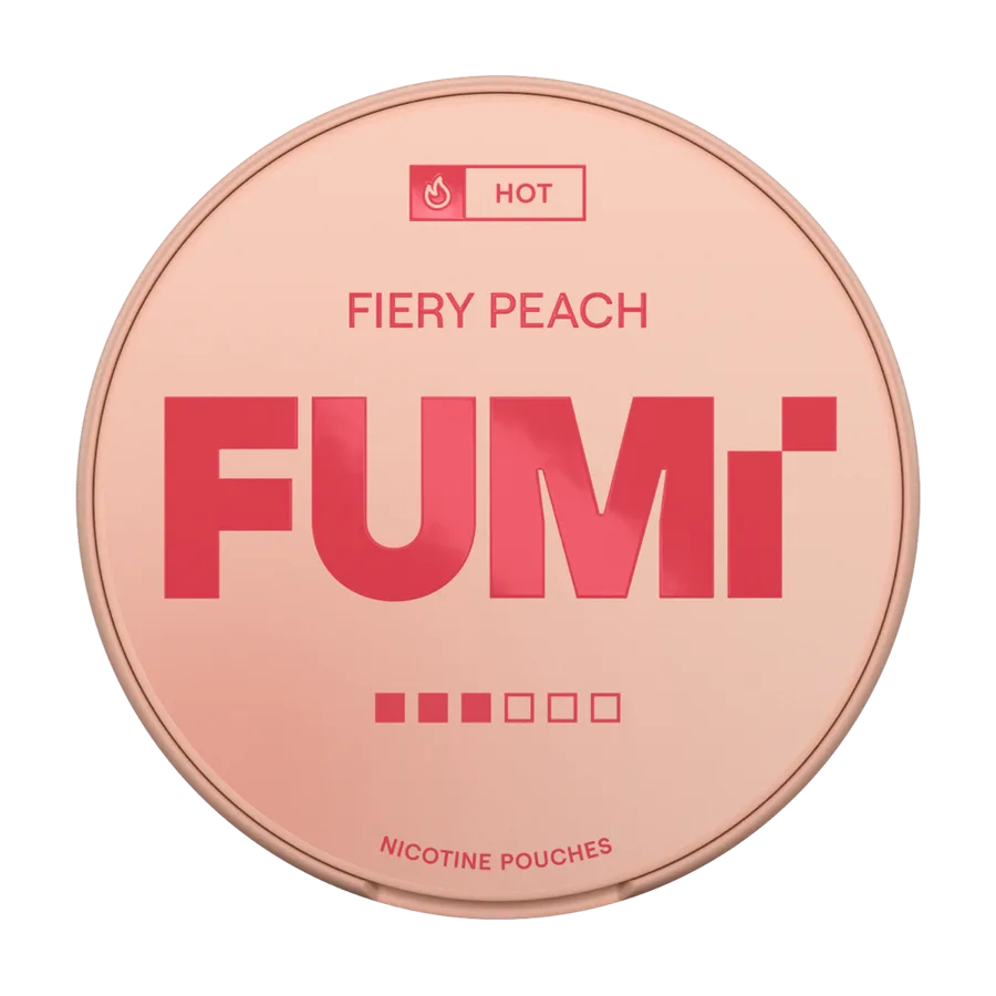 Fumi Fiery Peach Nicotine Pouches