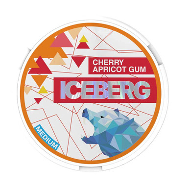 Iceberg Cherry Apricot Gum Nicotine Pouches