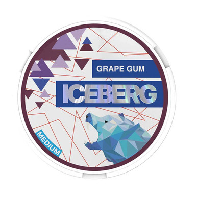 Iceberg Grape Gum Nicotine Pouches
