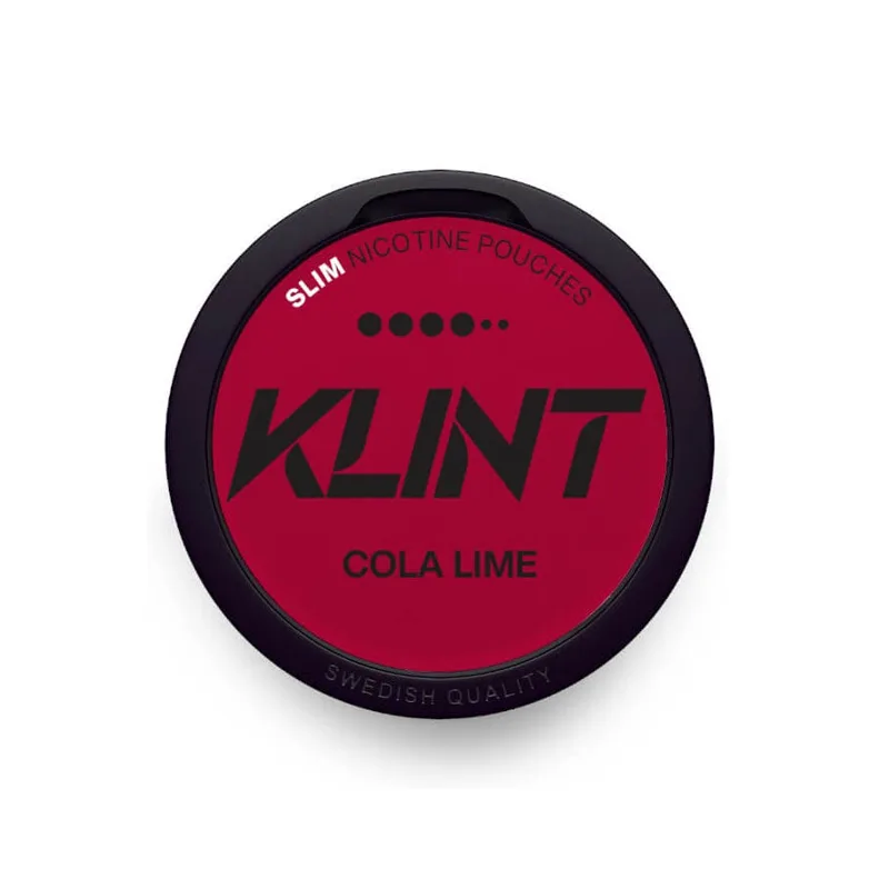 Klint Cola Lime Nicotine Pouches
