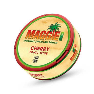 Maggie Original Jamaican Cherry Tonic Wine Nicotine Pouches