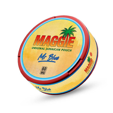 Maggie Original Jamaican Mr Blue Nicotine Pouches
