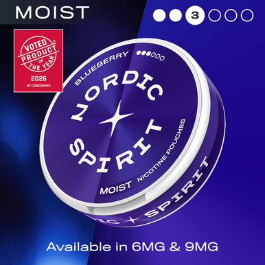 Nordic Spirit Blueberry Nicotine Pouches