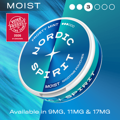 Nordic Spirit Frosty Mint Nicotine Pouches
