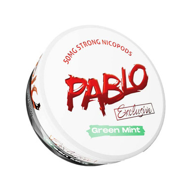 Pablo Exclusive Green Mint Nicotine Pouches