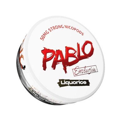 Pablo Exclusive Liquorice Nicotine Pouches