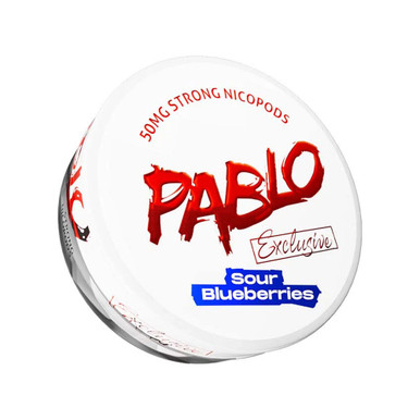Pablo Exclusive Sour Blueberries Nicotine Pouches