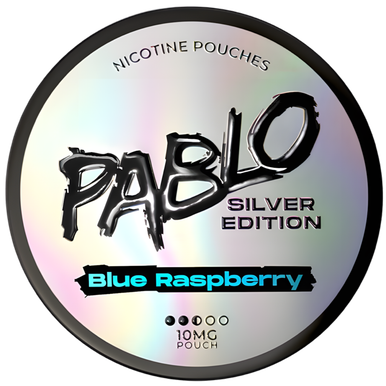 Pablo Silver Edition Blue Raspberry Nicotine Pouches