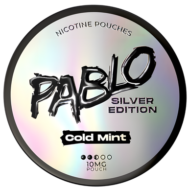 Pablo Silver Edition Cold Mint Nicotine Pouches