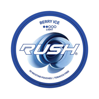 Rush Berry Ice Light Nicotine Pouches
