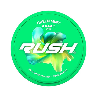 Rush Green Mint Pro Nicotine Pouches