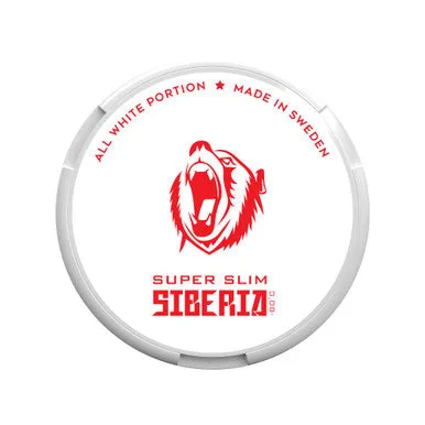Siberia Super Slim Nicotine Pouches