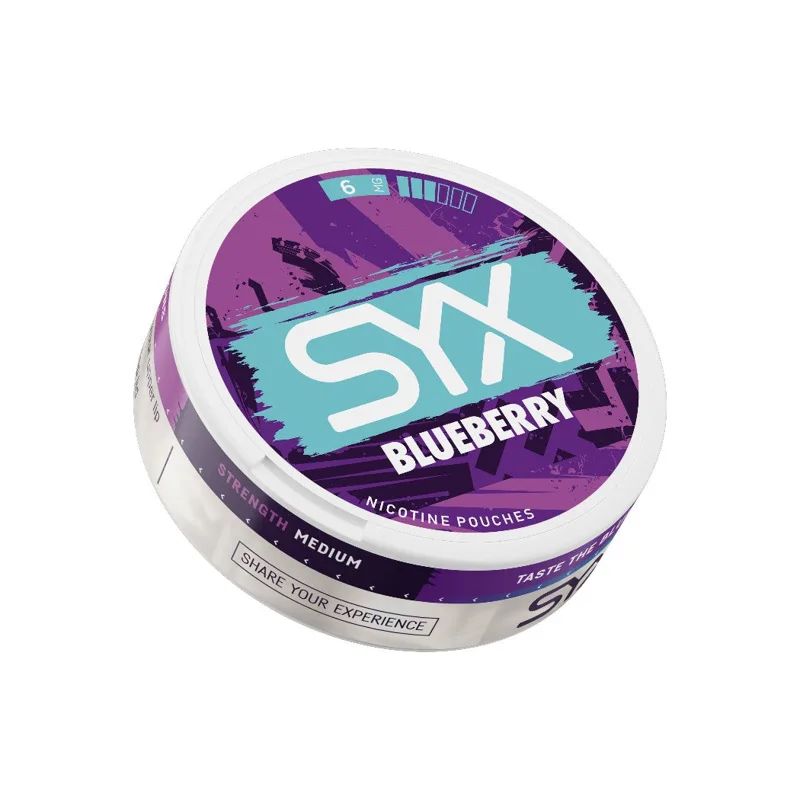 SYX Blueberry Nicotine Pouches