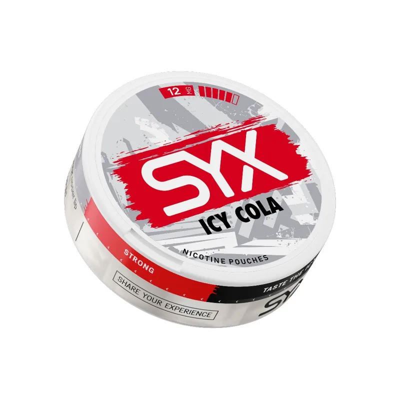SYX Icy Cola Nicotine Pouches