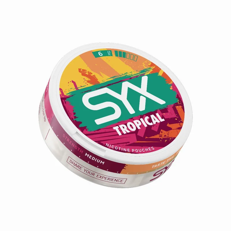SYX Tropical Nicotine Pouches