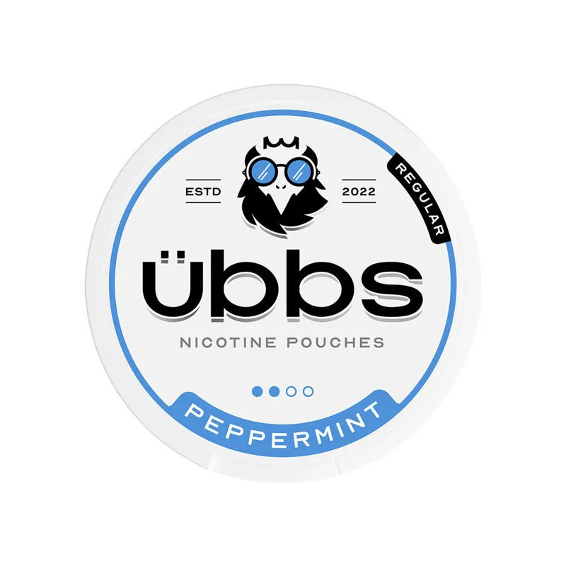 UBBS Peppermint Nicotine Pouches