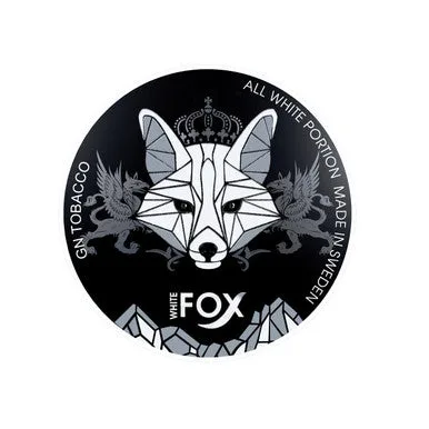 White Fox Black Mint Nicotine Pouches