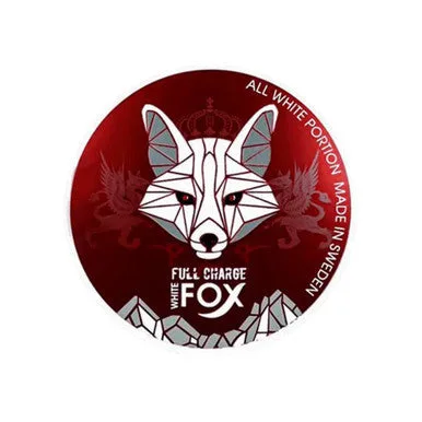 White Fox Full Charge Nicotine Pouches