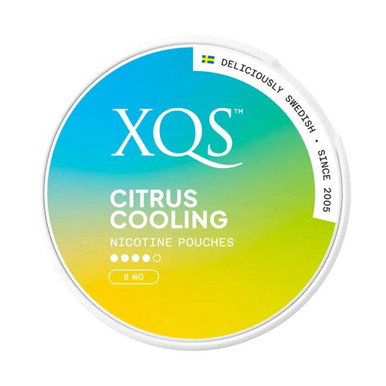 XQS Citrus Cooling Nicotine Pouches