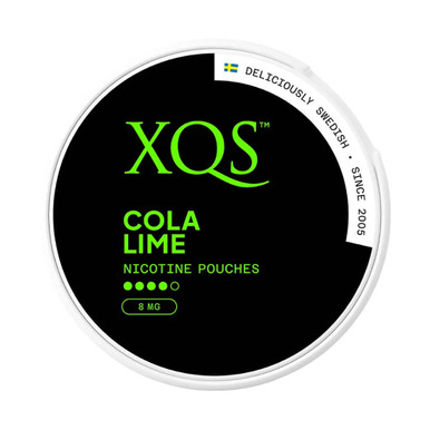 XQS Cola Lime Nicotine Pouches