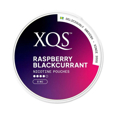 XQS Raspberry Blackcurrant Nicotine Pouches
