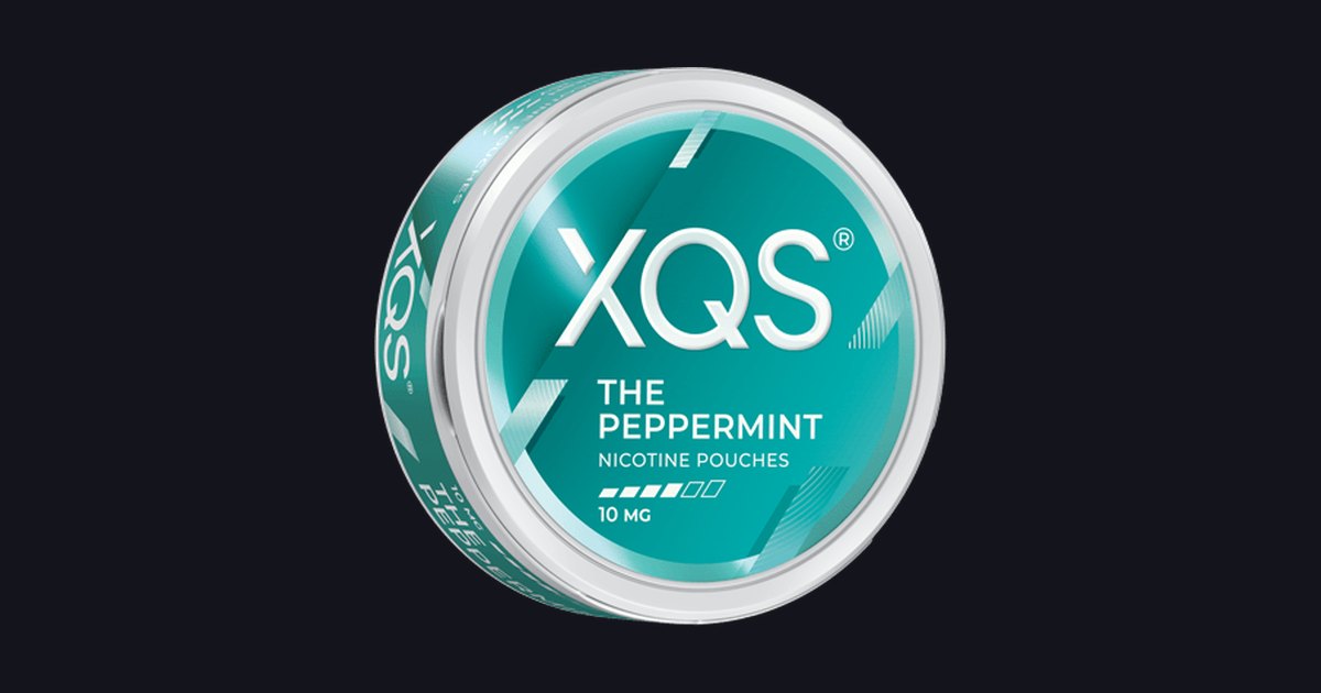 XQS The Peppermint Nicotine Pouches