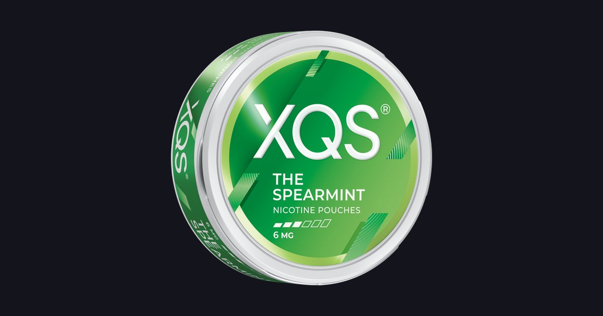 XQS The Spearmint Nicotine Pouches